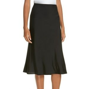 Eileen Fisher Stretch Silk Midi Skirt